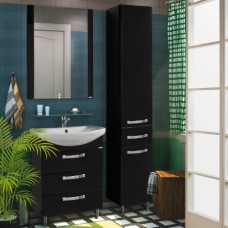 Мебель для ванной Акватон Ария Н 65 черный глянец