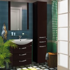 Мебель для ванной Акватон Ария Н 65 темно-коричневая