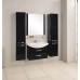 Мебель для ванной Акватон Ария М 80 черный глянец