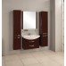 Мебель для ванной Акватон Ария М 80 темно-коричневая