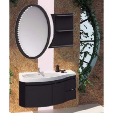 Мебель для ванной Aquanet Опера 115 черная L