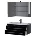 Мебель для ванной Aquanet Верона 100 подвесная черная