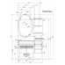 Тумба с раковиной Aquanet Опера 2-115  черная L