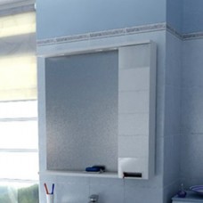 Зеркало-шкаф Aquanet Сити 90 белый L