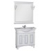 Мебель для ванной Aquanet Валенса 90 белый краколет/серебро
