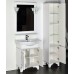 Мебель для ванной Aquanet Валенса 70 белый краколет/серебро