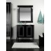 Мебель для ванной Aquanet Паола 90 черная