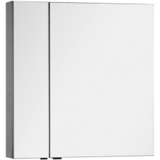 Зеркало-шкаф Aquanet Эвора 80 серый антрацит