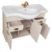 Мебель для ванной Aquanet Тесса 105 жасмин, золото