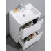 Мебель для ванной BelBagno Ancona-N 80 bianco lucido напольная