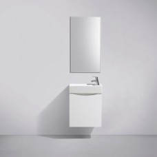Мебель для ванной BelBagno Mini 50 bianco lucido правая