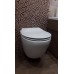 Комплект  Крышка-сиденье BelBagno Prospero BB2020SC с микролифтом, петли хром + Чаша для унитаза подвесного BelBagno Prospero + Держатель туалетной бу