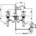 Смеситель Caprigo Bristol 21-022-vot для раковины