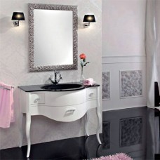 Мебель для ванной Cezares Lady bianco perla frassinato nero