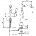 Смеситель Cezares Venezia VENEZIA-LSM2-02-Bi для раковины
