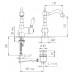 Смеситель Cezares Venezia VENEZIA-LSM2-03/24-Bi для раковины