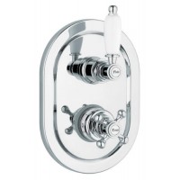 Термостат Cezares Elite VDIM2-T-01-Bi С ВНУТРЕННЕЙ ЧАСТЬЮ, хром
