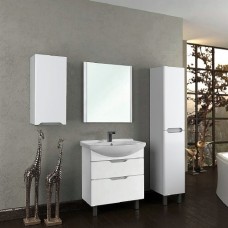 Мебель для ванной Dreja.Eco Laguna Plus 85 белая