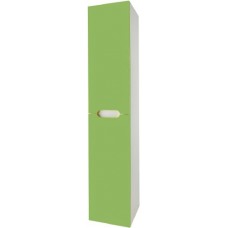 Шкаф-пенал Dreja Color зеленый глянец R