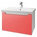 Мебель для ванной Dreja Color 60 оранжевый глянец