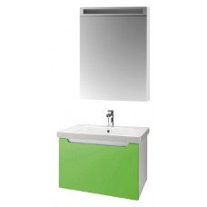 Мебель для ванной Dreja Color 60 зеленый глянец
