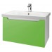 Мебель для ванной Dreja Color 75 зеленый глянец
