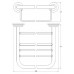 Полка FBS Standard STA 039 для полотенец 30 см