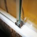 Шторка на ванну GuteWetter Slide Pearl GV-862 левая 80 см стекло бесцветное, профиль хром