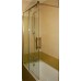 Шторка на ванну GuteWetter Slide Pearl GV-862 левая 100 см стекло бесцветное, профиль хром