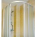 Душевой уголок GuteWetter Practic Round GK-401 100 см стекло матовое, профиль матовый хром