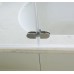 Шторка на ванну GuteWetter Lux Pearl GV-102 левая 100 см стекло бесцветное, профиль хром