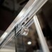 Душевая дверь в нишу GuteWetter Slide Door GK-862 левая 110 см стекло бесцветное, профиль хром