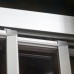 Душевая дверь в нишу GuteWetter Practic Door GK-403A левая 101-105 см стекло бесцветное, профиль матовый хром