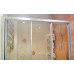 Душевая дверь в нишу GuteWetter Practic Door GK-403A левая 111-115 см стекло бесцветное, профиль матовый хром