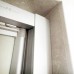 Душевая дверь в нишу GuteWetter Practic Door GK-401 правая 78-82 см стекло бесцветное, профиль матовый хром