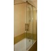 Шторка на ванну GuteWetter Slide Pearl GV-862 правая 95 см стекло бесцветное, профиль хром