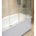 Шторка на ванну GuteWetter Slide Part GV-865 левая 140x70 см стекло бесцветное, профиль хром