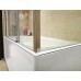 Шторка на ванну GuteWetter Slide Part GV-865 левая 140x90 см стекло бесцветное, профиль хром