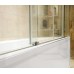 Шторка на ванну GuteWetter Slide Part GV-865 левая 150x70 см стекло бесцветное, профиль хром