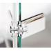 Душевая дверь в нишу GuteWetter Trend Door GK-863P левая 148 см стекло бесцветное Two, профиль хром