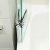 Шторка на ванну GuteWetter Trend Pearl GV-862A левая 100 см стекло бесцветное, фурнитура хром