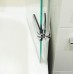 Шторка на ванну GuteWetter Trend Pearl GV-862A правая 100 см стекло бесцветное, фурнитура хром