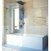 Шторка на ванну GuteWetter Lux Pearl GV-001A левая 70 см стекло бесцветное, фурнитура хром