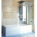 Шторка на ванну GuteWetter Lux Pearl GV-001A правая 60 см стекло бесцветное, фурнитура хром
