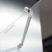 Шторка на ванну GuteWetter Lux Pearl GV-002A левая 100 см стекло бесцветное, фурнитура хром