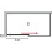 Душевой уголок GuteWetter Slide Rectan GK-863B правая 120x90 см стекло бесцветное, профиль хром