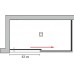 Душевой уголок GuteWetter Slide Rectan GK-863B правая 140x70 см стекло бесцветное, профиль хром