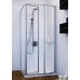 Душевой уголок GuteWetter Practic Square GK-402 правая 70x70 см стекло бесцветное, профиль матовый хром