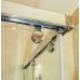 Душевой уголок GuteWetter Slide Rectan GK-864 левая 75x70 см стекло бесцветное, профиль хром