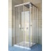 Душевой уголок GuteWetter Practic Square GK-433 90x90 см стекло бесцветное, профиль матовый хром